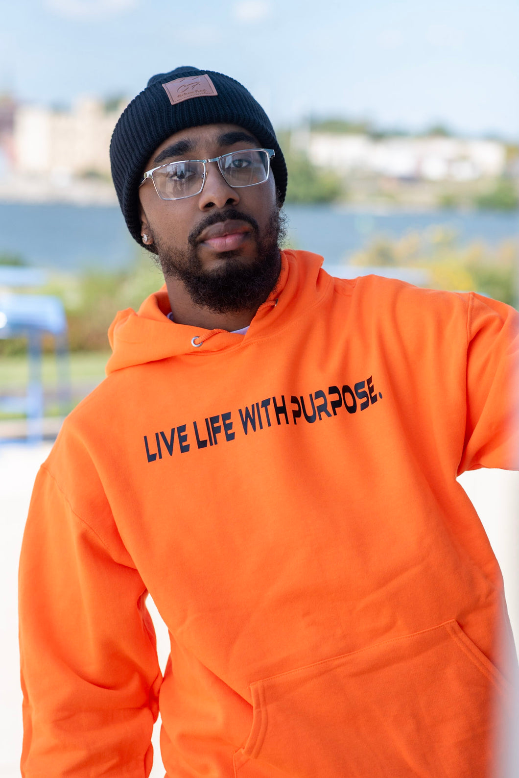 “Orange Crème” Purpose Pullover Hoodie